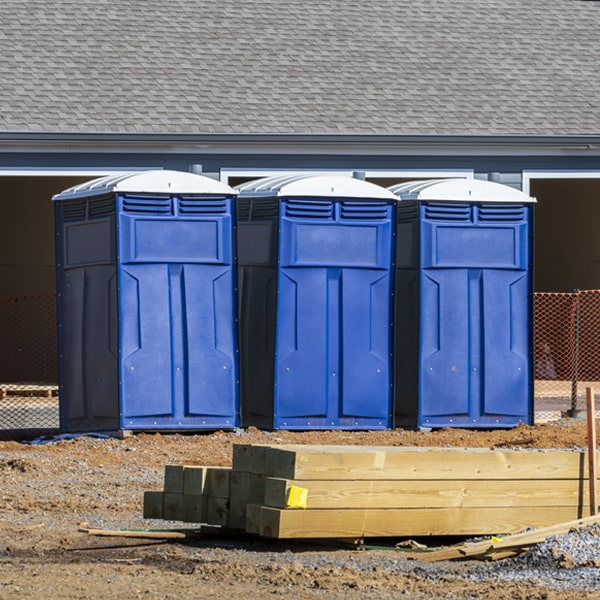 do you offer hand sanitizer dispensers inside the portable toilets in Liscomb Iowa